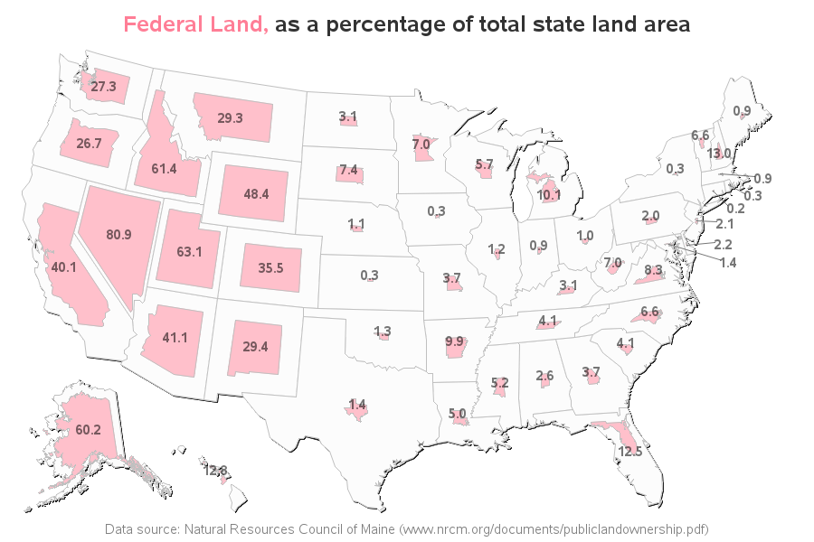 Government Owned Land In The US