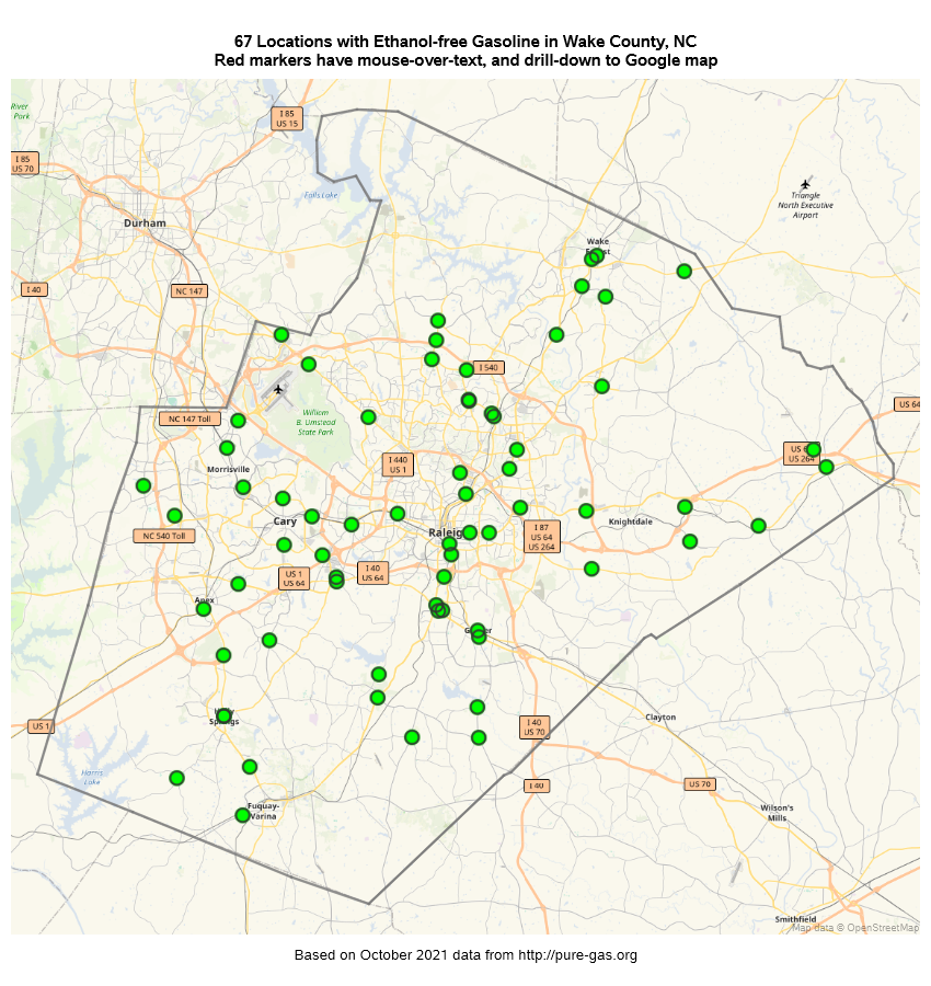 Ethanol Free Gas Near Me Map Ethanol Free Gasoline In Nc