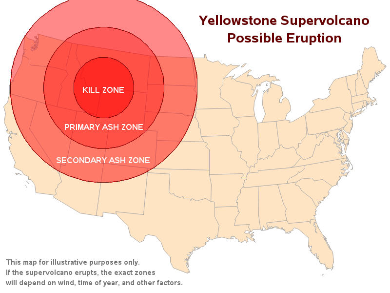 Yellowstone Volcano Eruption 2024 Diana Cordelia