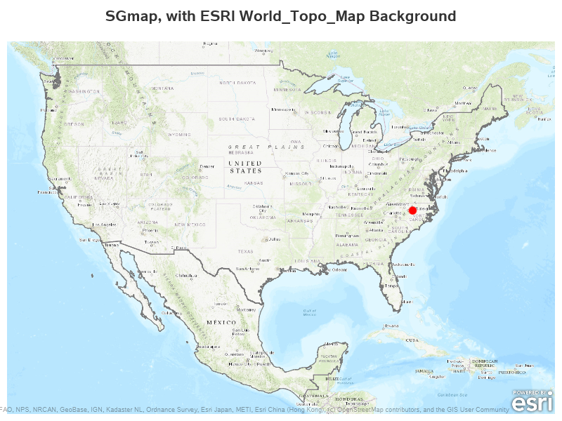 The SGMap Procedure