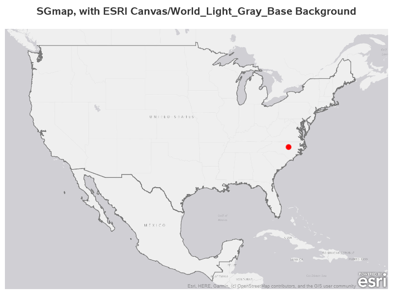 The SGMap Procedure