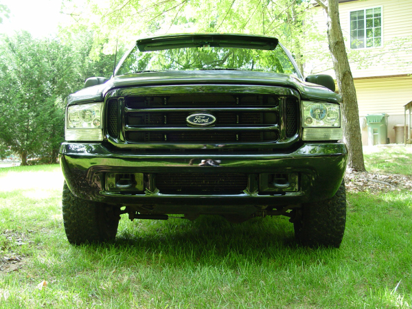 Custom Black Grill and Bug Deflector