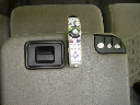 Center Console with Remote Holder